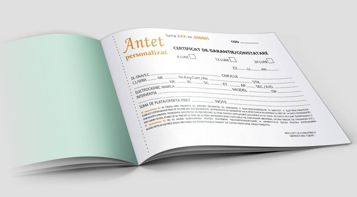 certificat de garantie model